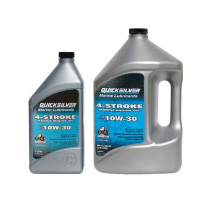 Alyva QUICKSILVER SAE 10W30 4T varikliams, 1ltr. , 4ltr.