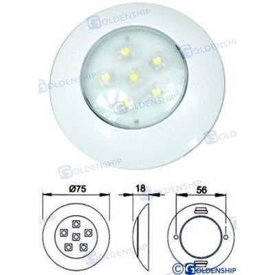 Apvalus LED šviestuvas Nr. 2